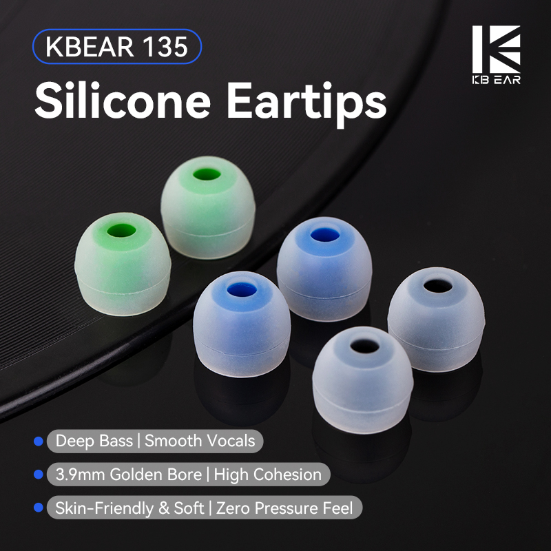 In Ear Monitor Iem - KBEAR 135 Cuscinetti auricolari in silicone