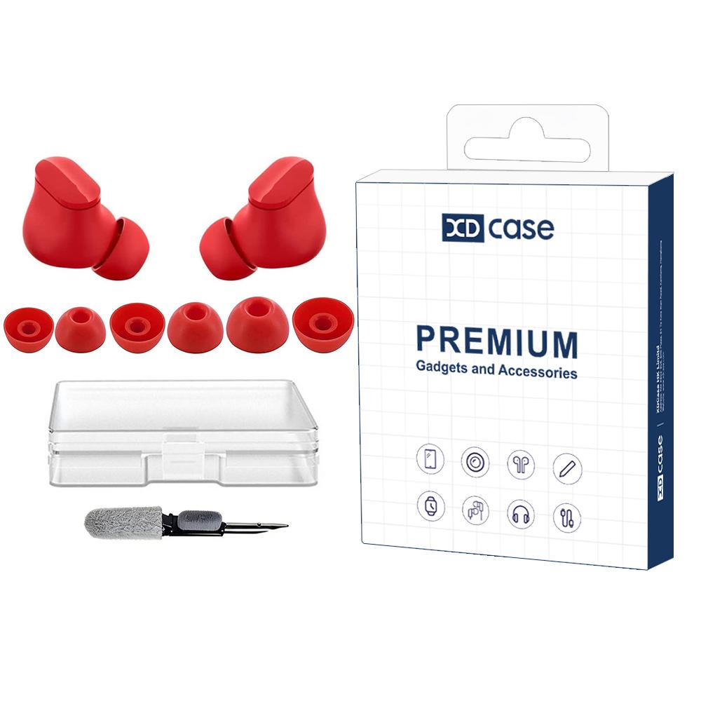 Silicone Ear Tip Replacement - Kit di 3 Paia di Cuscinetti