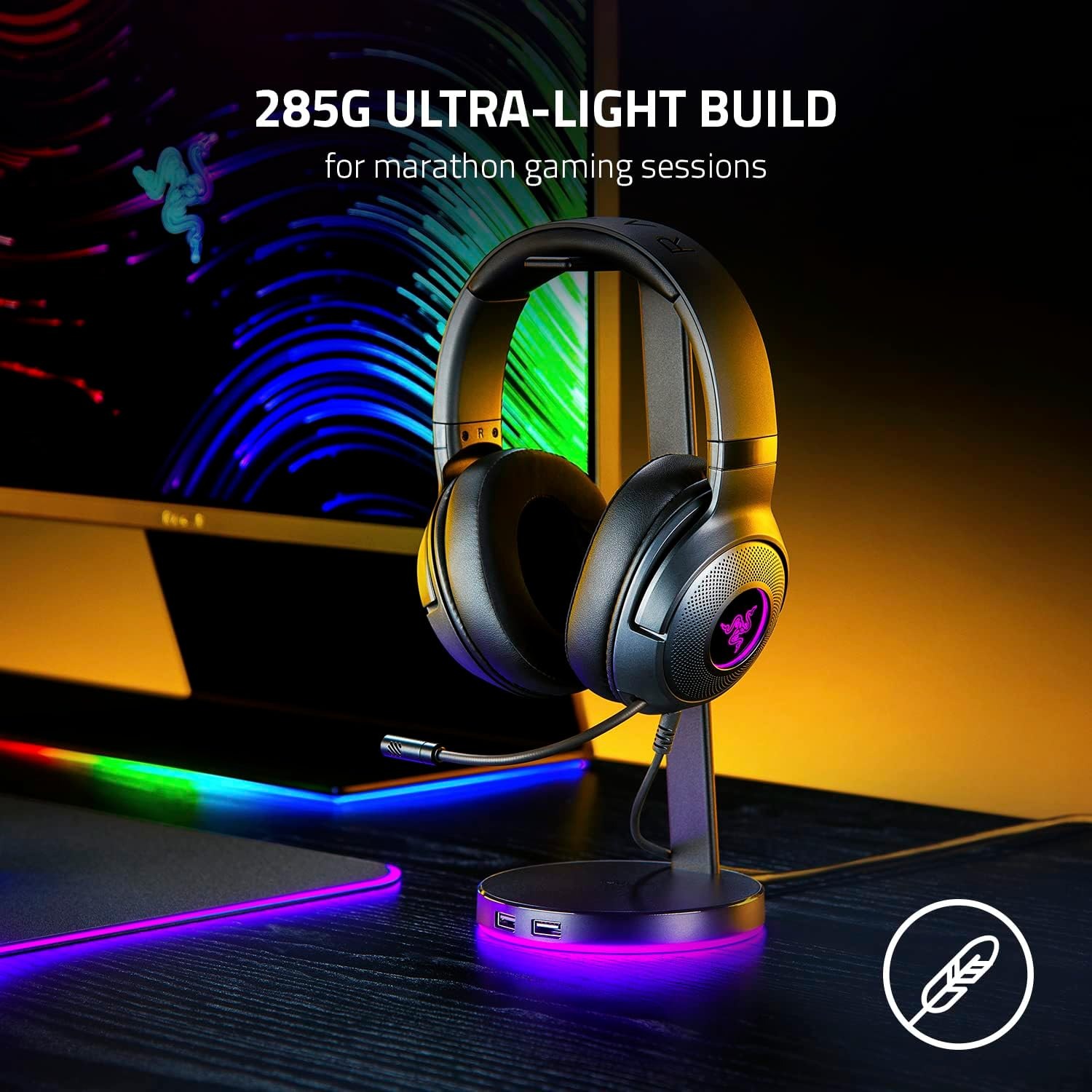 Cuffie Gaming USB Cablate Raze - Gaming Headset Rgb recensione e prezzo