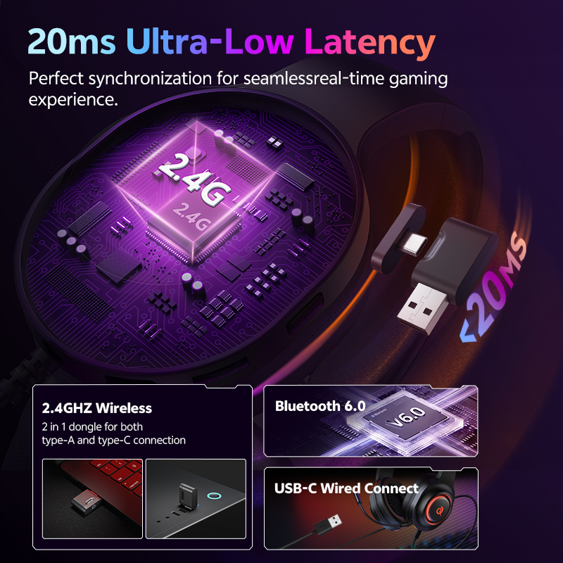 Cuffie da Gaming QCY Heroad V2 - Gaming Headset Rgb recensione e prezzo