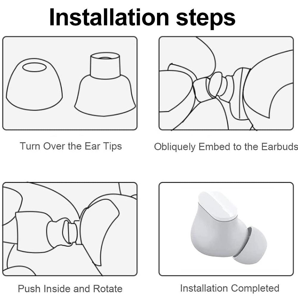 Kit di 3 Paia di Cuscinetti Au - Silicone Ear Tip Replacement recensione e prezzo