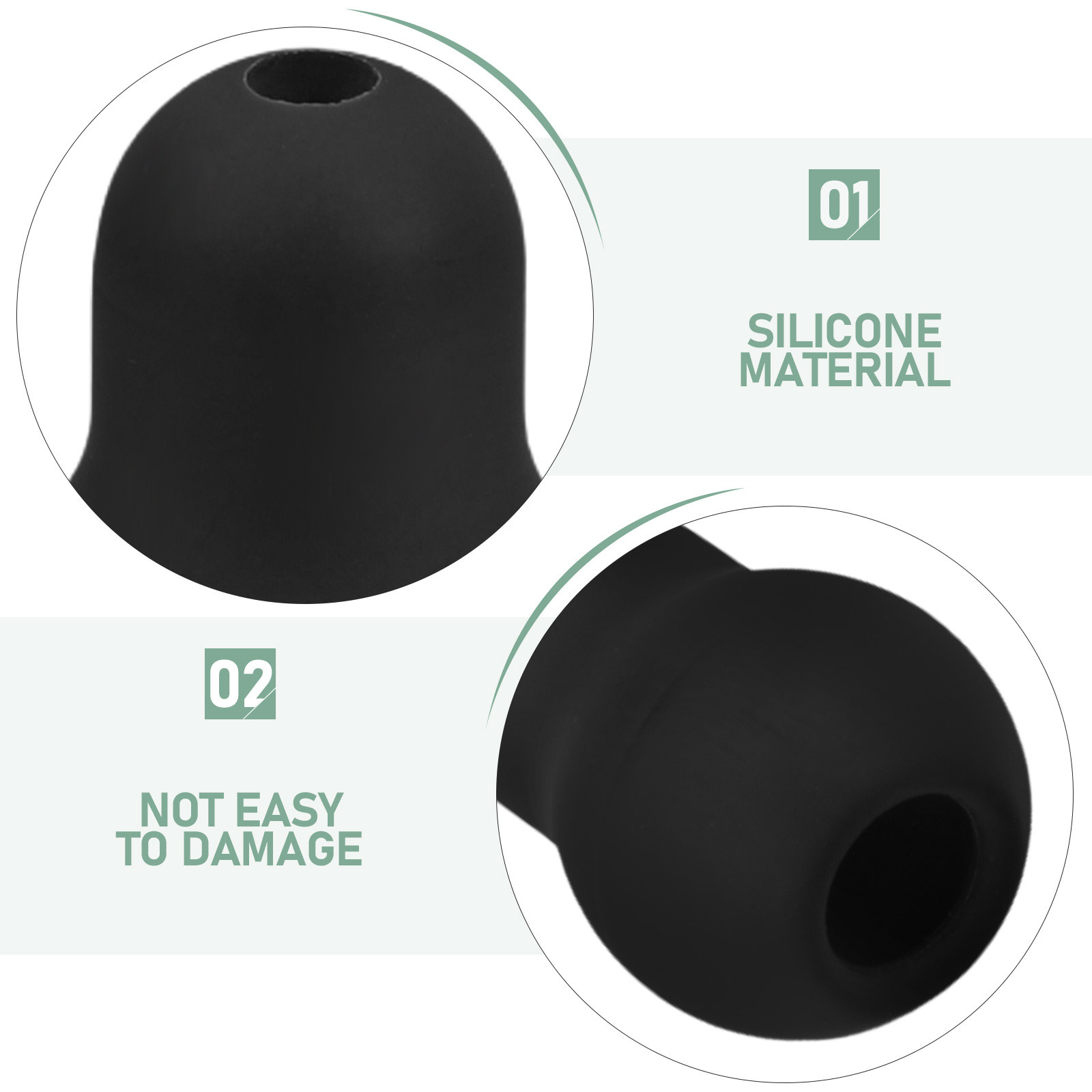 6 pezzi di puntali auricolari  - Silicone Ear Tip Replacement recensione e prezzo
